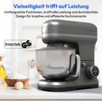 Medion MD18430 Life 3 az 1-ben Konyhai robotgép 5,0L 1200 Watt - Szürke