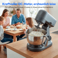 Medion MD12600 Life Konyhai robotgép 4.6L 800 Watt - Szürke