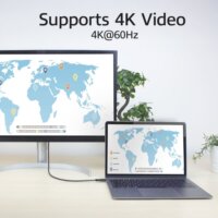 ACT AC7445 USB-C Apa - USB-C Apa 3.0 Adat és töltőkábel 60W 5m - Fekete
