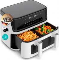 Medion MD100057 Life P25 XXL AirFryer Forrólevegős sütő 10,8L 3040 Watt - Fehér
