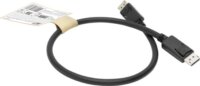 ACT AK4070 DisplayPort 1.4 - DisplayPort 1.4 8K Kábel 0.5m - Fekete