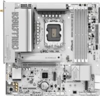 ASRock B860M CHALLENGER WIFI WHITE DDR5 LGA 1851 mATX Alaplap