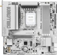ASRock B860M CHALLENGER WIFI WHITE DDR5 LGA 1851 mATX Alaplap