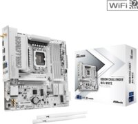 ASRock B860M CHALLENGER WIFI WHITE DDR5 LGA 1851 mATX Alaplap