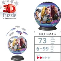 Ravensburger K-Pop Démonvadászok 72 Darabos 3D Puzzle