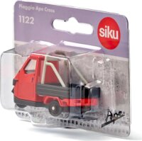 Siku 1122 Piaggio Ape Cross Fém Kisautó - Piros
