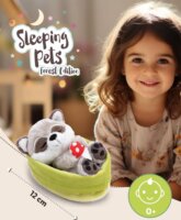 Nici Alvó Mosómedve Gombával Plüssfigura 12 cm