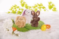 Nici Lopino Nyuszi Csillámos Fülekkel Plüssfigura 20 cm