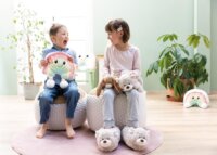 Nici Finni Fekvő Mackó Plüssfigura 30 cm