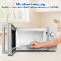Medion MD12211 Szabadonálló Mikrohullámú sütő 17L 700W - Fehér