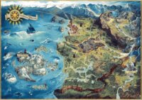 Cenega Publishing Vaják Északi Birodalmak Térképe 1000 Darabos Puzzle