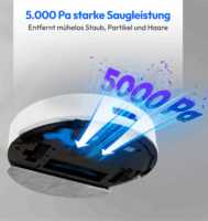 Medion X23 SW+ Smart Robotporszívó felmosó funkcióval - Fehér