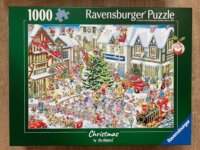 Ravensburger Ray Nicholson Karácsonyi Böngésző 1000 Darabos Puzzle