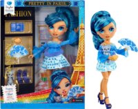 MGA Entertainment Rainbow High Pretty In Paris Skyler Bradshaw Baba Kiskutyával