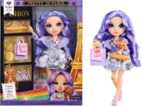 MGA Entertainment Rainbow High Párizs Szépségei Violet Willow Baba Lila Ruhában