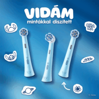 Oral-B iO Kids Disney Stitch Elektromos fogkefe Pótfej - Mintás (4db)