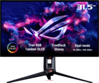 ASUS 31.5" ROG Swift PG32UCWM 16:9 4K UltraHD QD-OLED Gaming Monitor - Fekete