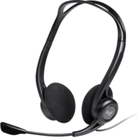 Logitech PC 960 Sztereo USB Headset - Fekete