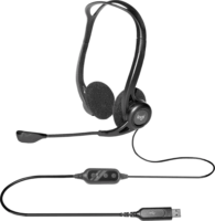 Logitech PC 960 Sztereo USB Headset - Fekete