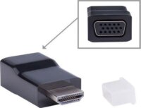 Gembird HDMI-A (apa) -> VGA (anya) adapter