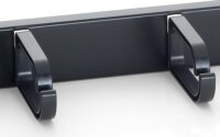 Equip 327311 19" kábel rendező panel 1U fekete