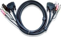 Aten 2L-7D02U USB-DVI KVM kábel 2m