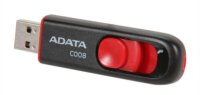 A-data 32GB C008 USB 2.0 pendrive - Fekete/piros