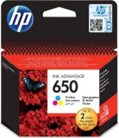 HP 650 (CZ102AE) Eredeti Tintapatron Tri-color