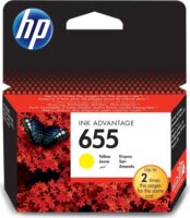 HP 655 (CZ112AE) Eredeti Tintapatron Sárga