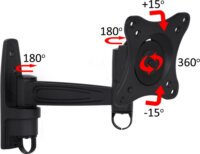 Multibrackets M VESA Flexarm 360 II 15"-32" LCD TV/Monitor fali tartó - Fekete