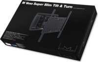 Multibrackets M VESA Super Slim Tilt & Turn 26"-55" LCD TV/Monitor fali tartó Fekete