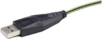 Gembird MUSG-001-G Optikai Gamer Egér - Fekete-Zöld