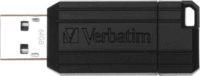 Verbatim 64GB PinStripe USB 2.0 Pendrive - Fekete