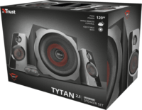 Trust GXT 38 Tytan 2.1 Ultimate Bass Hangszóró szett - Fekete