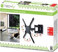 Techly 308893 23"-55" LCD TV/Monitor fali tartó Fekete