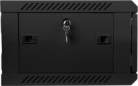 Lanberg 19" Fali rack szekrény 4U 600x450mm - Fekete