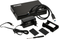 Kolink 3,5" HDSUB3U3 USB3.0 HDD külső ház Black