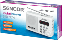 Sencor SRD 215 W Zsebrádió Fehér