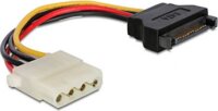 DeLOCK 15pin SATA apa - 4pin Molex anya hálózati adapter