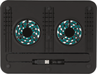 Trust Cyclone 16" laptop hűtőpad - Fekete