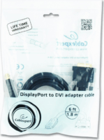 Gembird Displayport (M) - > DVI-D (24+1) 1.8m kábel