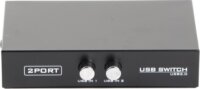 Gembird Data kézi átkapcsoló, USB, 2 készülék számára
