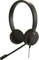 Jabra Evolve 20 UC Stereo Fejhallgató - Fekete