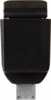 Verbatim 16GB Nano USB 2.0 Pendrive - Fekete + OTG Adapter