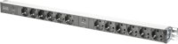Digitus 220V Rack hálózati elosztó 12 aljzatos 19" / 1U - Fekete