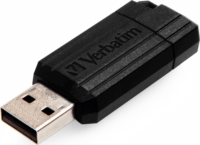 Verbatim 128GB PinStripe USB 2.0 Pendrive - Fekete