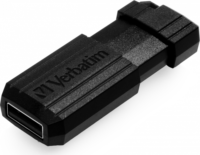 Verbatim 128GB PinStripe USB 2.0 Pendrive - Fekete