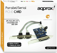Approx APPPCIE1P2S 2db Soros/1db Párhuzamos PCI-E Kártya