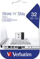 Verbatim 32GB Store 'n' Stay Nano USB 2.0 Pendrive - Fekete