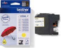 Brother LC-225XLY Eredeti Tintapatron Sárga